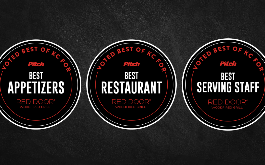 Red Door Woodfired Grill Voted the Best Restaurant in Kansas City for 2023